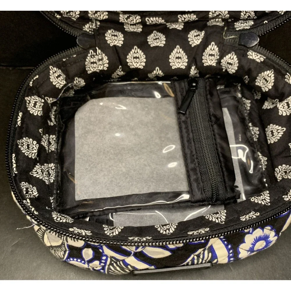 Vera Bradley **SNOW LOTUS** Iconic Jewelry Case Travel Bag NWT - Picture 5 of 7